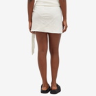 Isabel Marant Women's Berenice Jersey Mini Skirt in Chalk