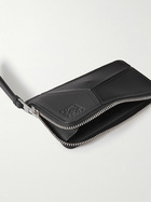 Loewe - Puzzle Logo-Debossed Textured-Leather Zipped Cardholder