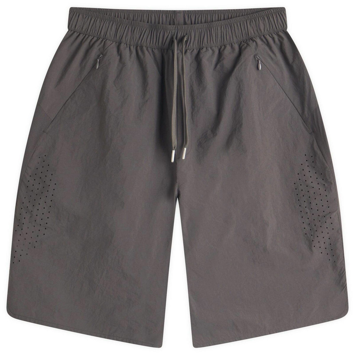 Hiking Patrol Men's Lightweight Technical Shorts in Dark Grey