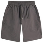 Hiking Patrol Men's Lightweight Technical Shorts in Dark Grey