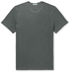 James Perse - Combed Cotton Jersey T-Shirt - Gray green