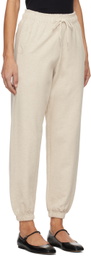 Dunst Beige Drawstring Lounge Pants