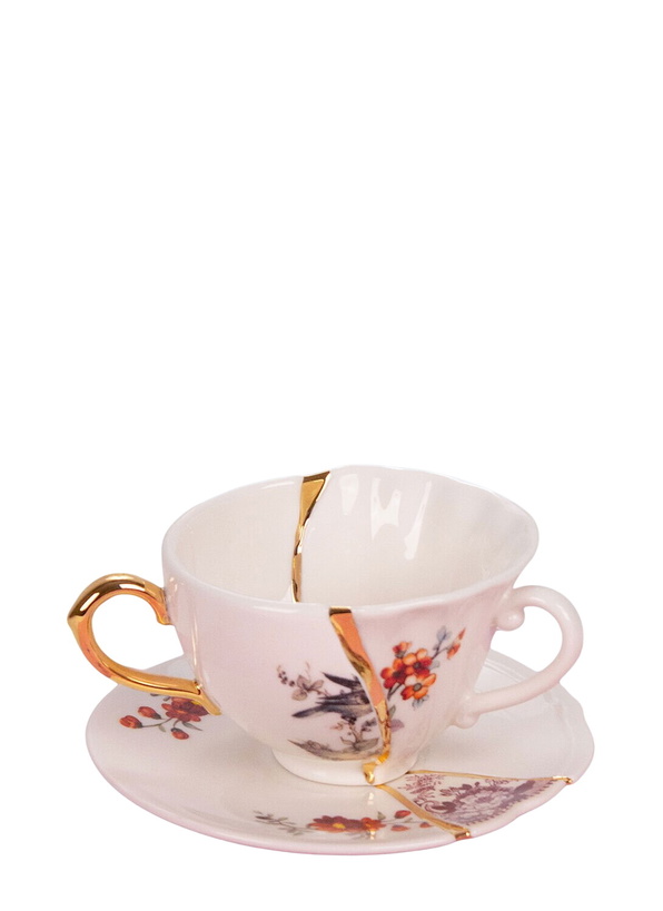 Photo: Seletti Kintsugi Teacup And Saucer
