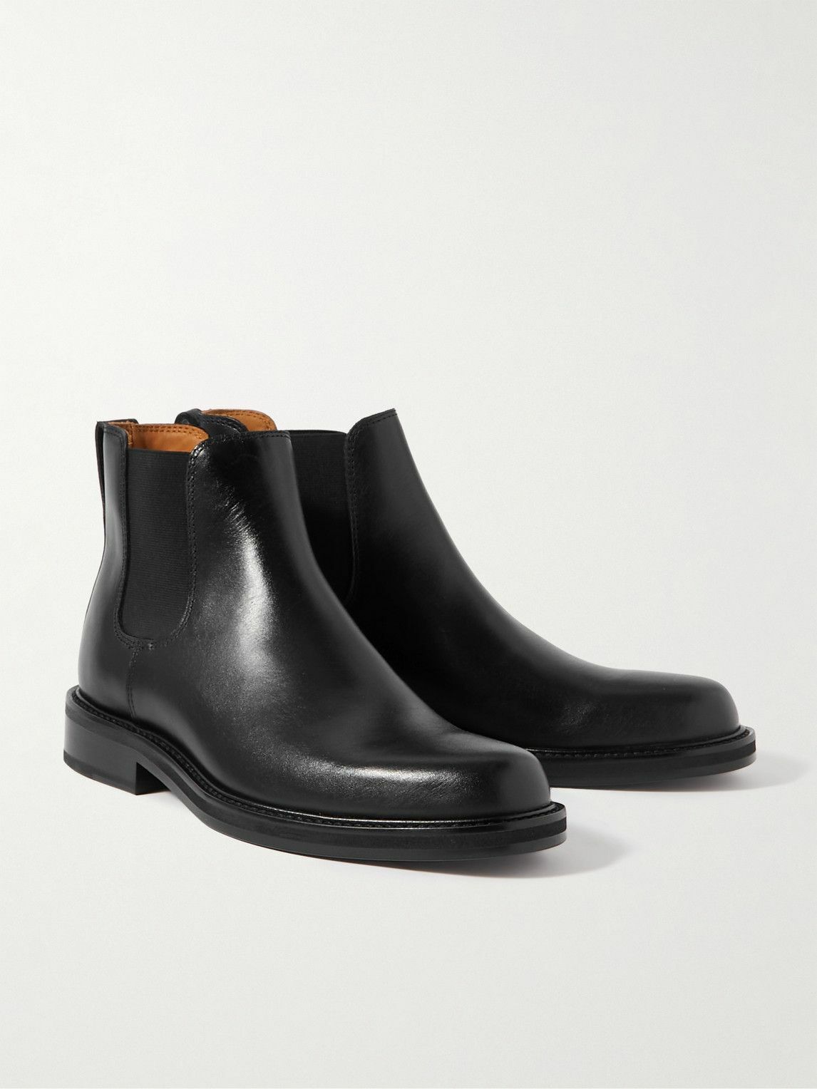 Mr P. - Olie Leather Chelsea Boots - Black