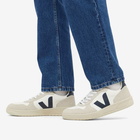 Veja Men's V-10 Vegan Basketball Sneakers in White/Nautico