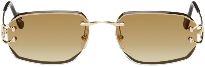 Photo: Cartier Gold 'Classic C de Cartier' Sunglasses