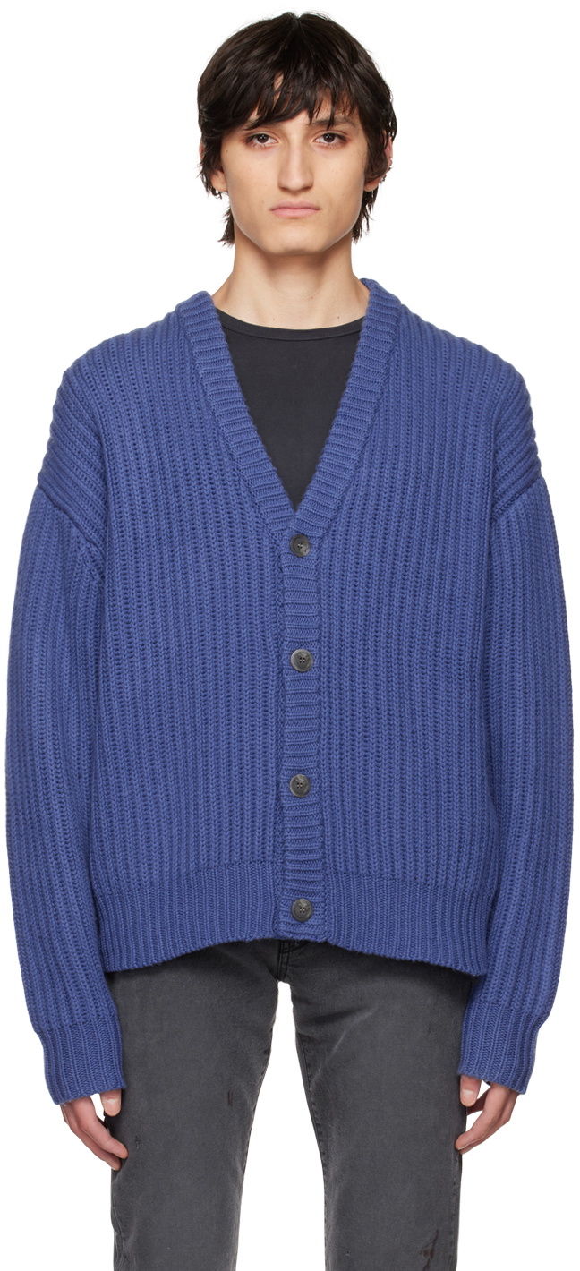 John Elliott Blue Capri Cardigan