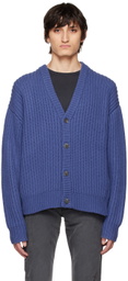 John Elliott Blue Capri Cardigan