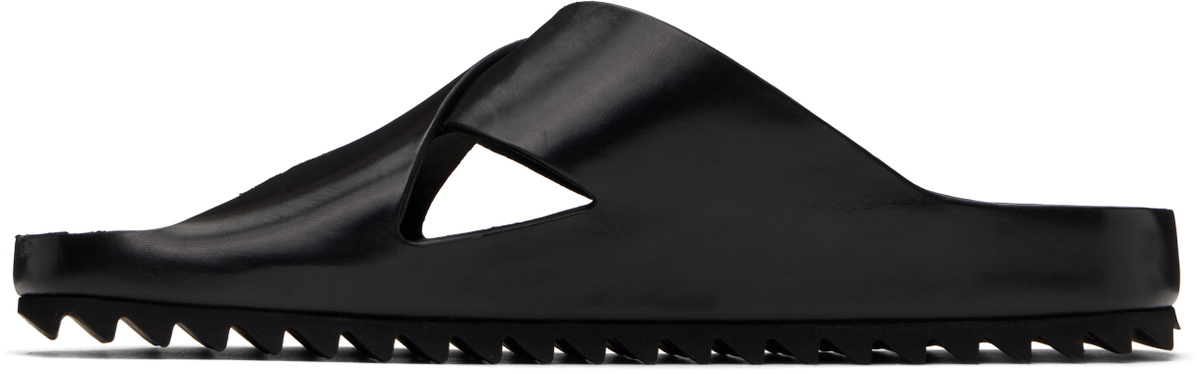 Officine Creative Black Agorà 011 Sandals