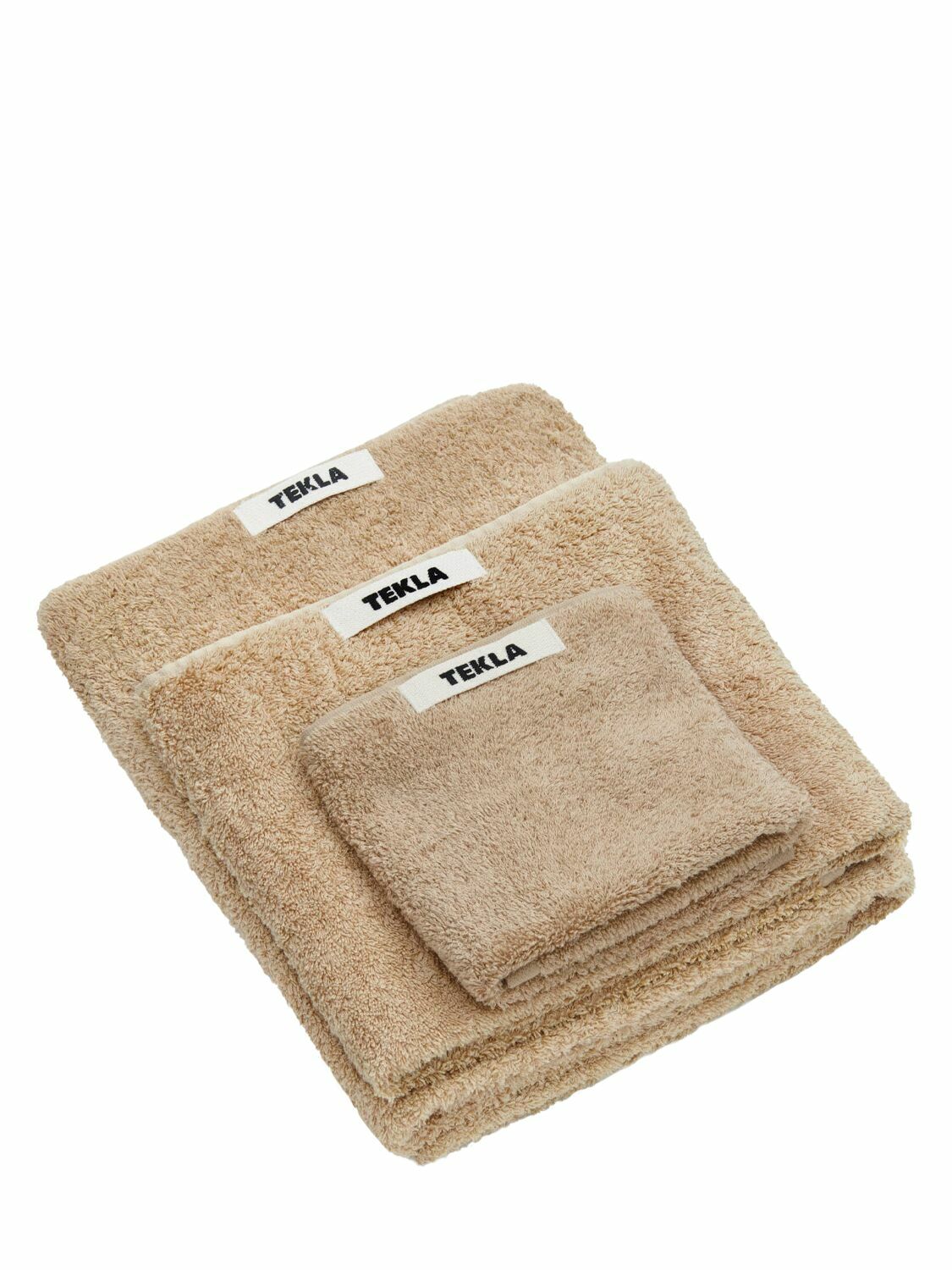 TEKLA Set Of 3 Organic Cotton Towels