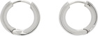 Vitaly Silver Arc Earrings