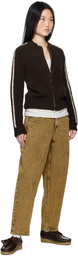 Dime Yellow Classic Baggy Jeans