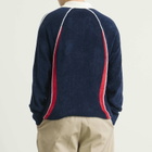 Adidas Men's Wicons Polo in Night Indigo/Better Scarlet/Off White
