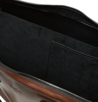Berluti - Un Jour Polished-Leather Briefcase - Men - Brown
