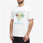 Casablanca Men's Afro Cubism Tennis Club T-Shirt in White