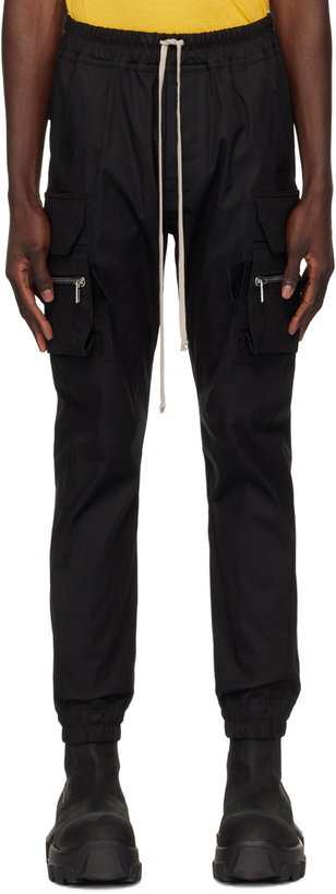 Photo: Rick Owens Black Porterville Mastodon Cargo Pants