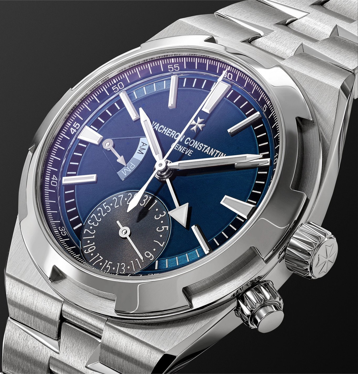 Vacheron Constantin Overseas Dual Time Watch, 41mm Blue Dial, 7900V/11