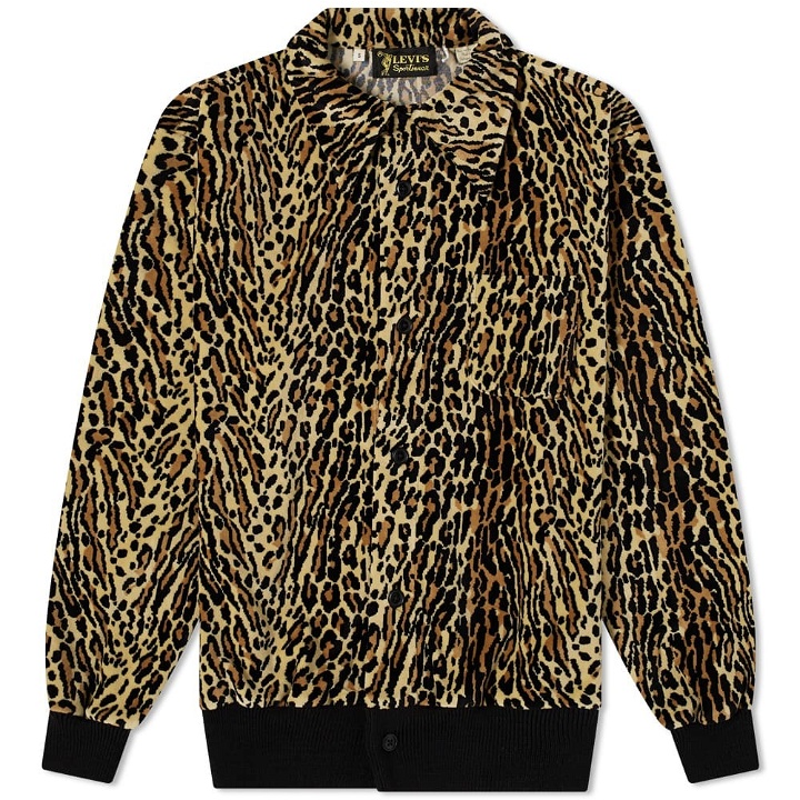 Photo: Levi's Vintage Clothing Cheetah Print Fleece