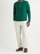 THE ELDER STATESMAN - Cashmere Sweater - Green