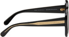 Stella McCartney Black Oversized Square Sunglasses
