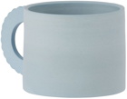 Ekua Ceramics SSENSE Exclusive Blue Petal Mug