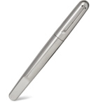 Montblanc - (Montblanc M) RED Signature Resin-Trimmed Palladium-Plated Fountain Pen - Silver