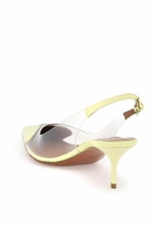 ALAIA caur slingback pumps Neutro