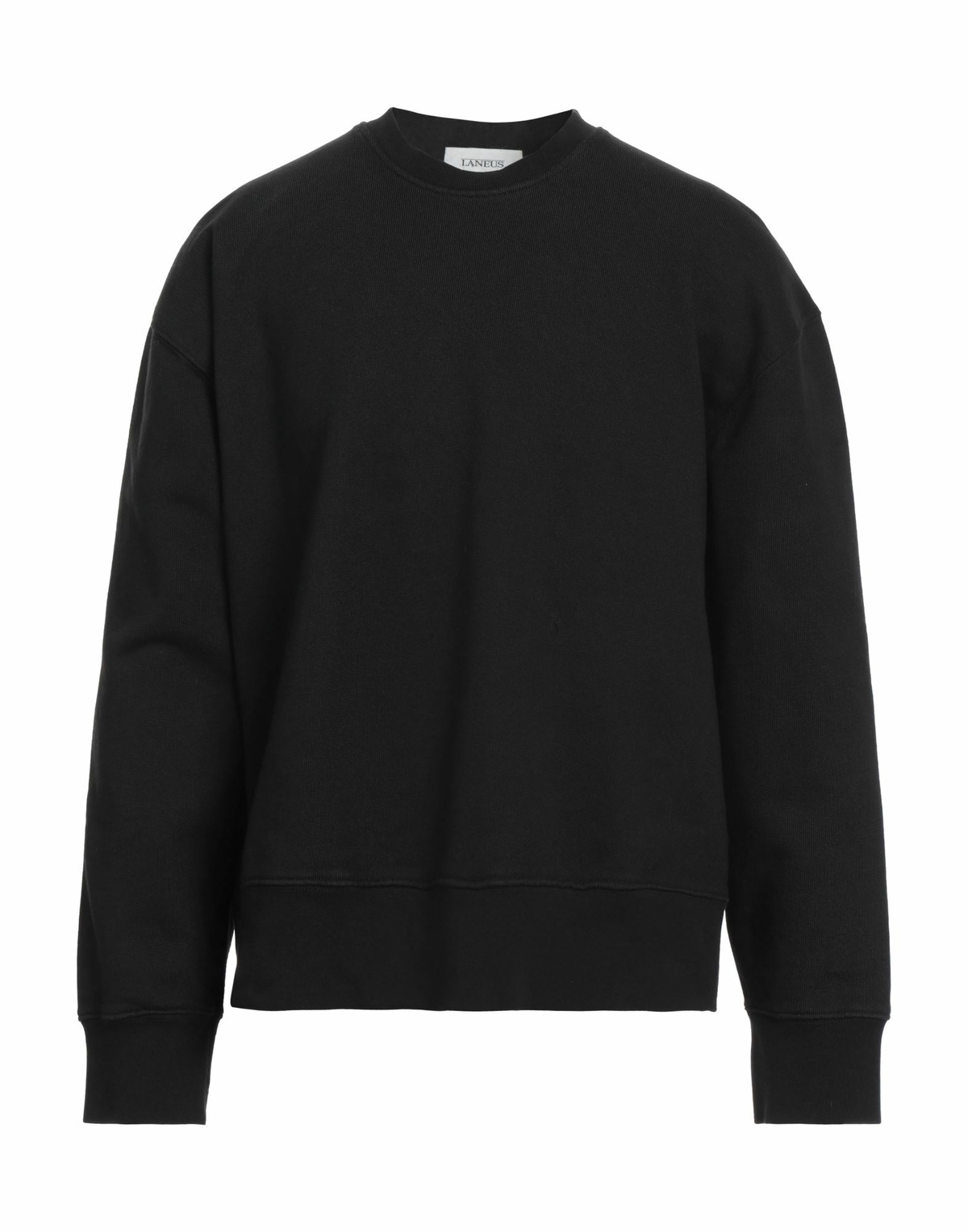 Laneus Mens Sweatshirt in Black