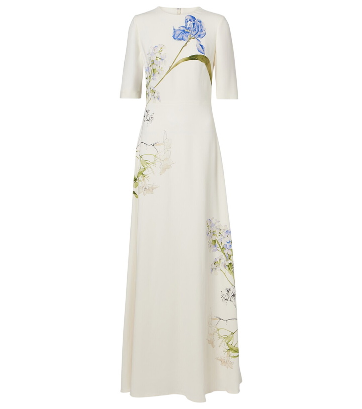 Photo: Monique Lhuillier Floral gown