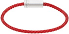 Le Gramme Red Nato Cable 'Le 7g' Bracelet