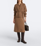 Extreme Cashmere N°384 Ginza cashmere wrap cardigan