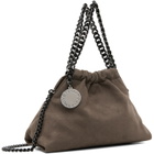 Stella McCartney Taupe Falabella Mini Drawstring Bag