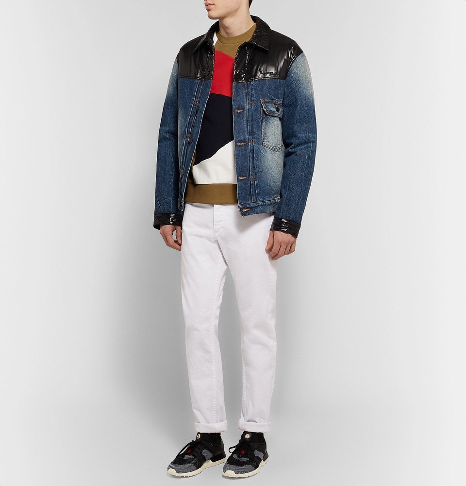 Moncler Genius - 2 Moncler 1952 Logo-Appliquéd Patchwork Loopback