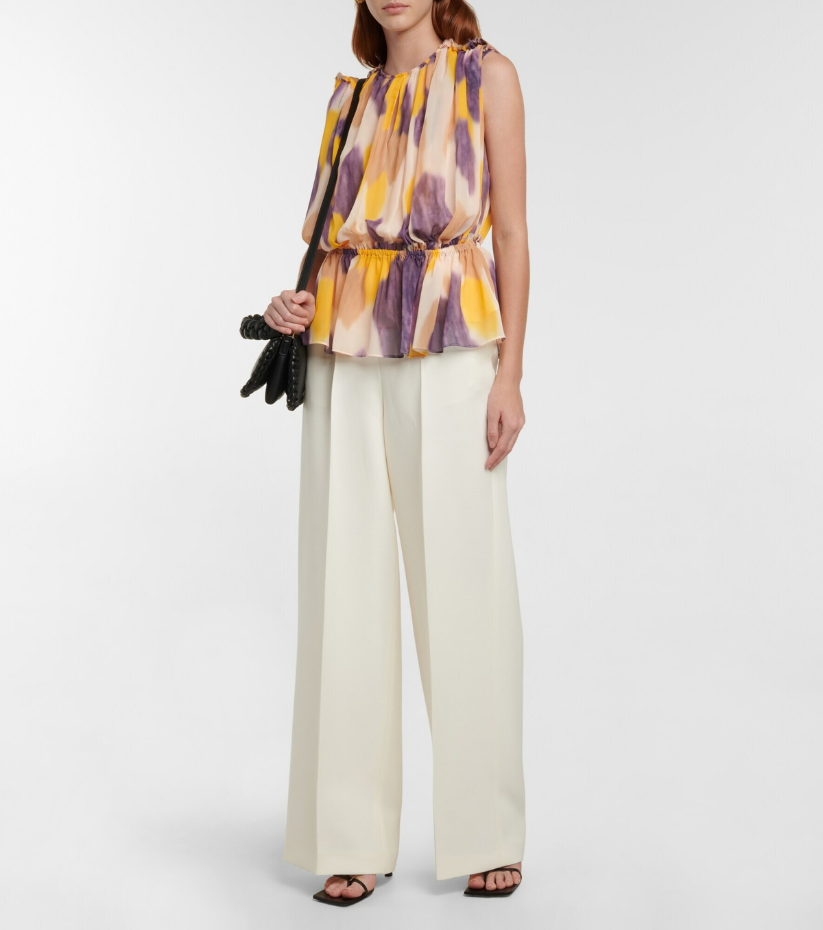 Altuzarra - Baldur tie-dye pleated top