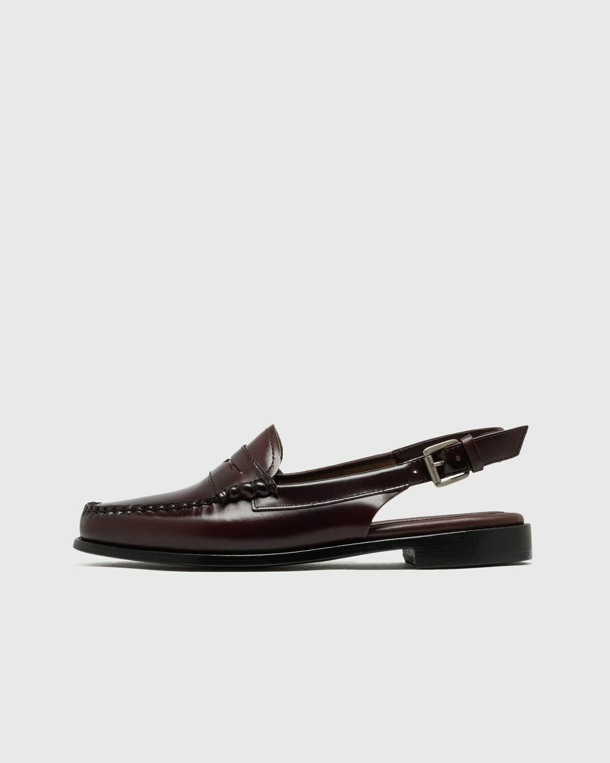 G H Bass WEEJUN Penny Sling Red Womens Casual Shoe