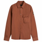 Belstaff Men's Scale Garment Dyed Shirt in Orange