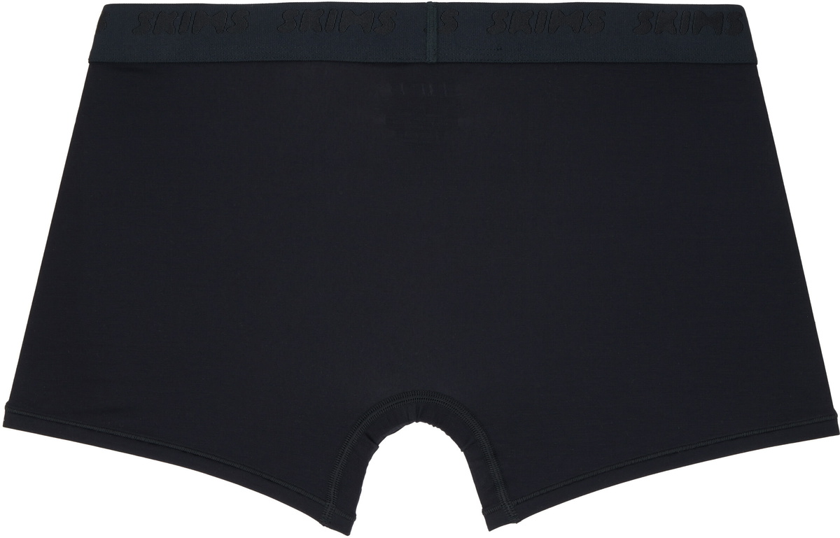 SKIMS Three-Pack Black SKIMS Stretch 3 Boxer Briefs