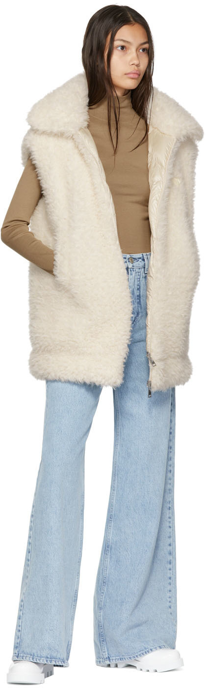 MONCLER リバーシブル ホワイト Archard ダウンベスト Moncler White Archard Reversible Down Vest Moncler