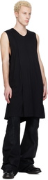 Julius Black Tuck Flare Vest T-shirt
