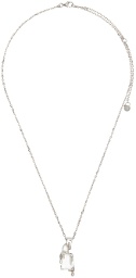 Alan Crocetti SSENSE Exclusive Silver Melting Necklace