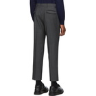 Prada Grey Pinhead Trousers