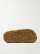 LOEWE - Lago Shearling Boots - Brown