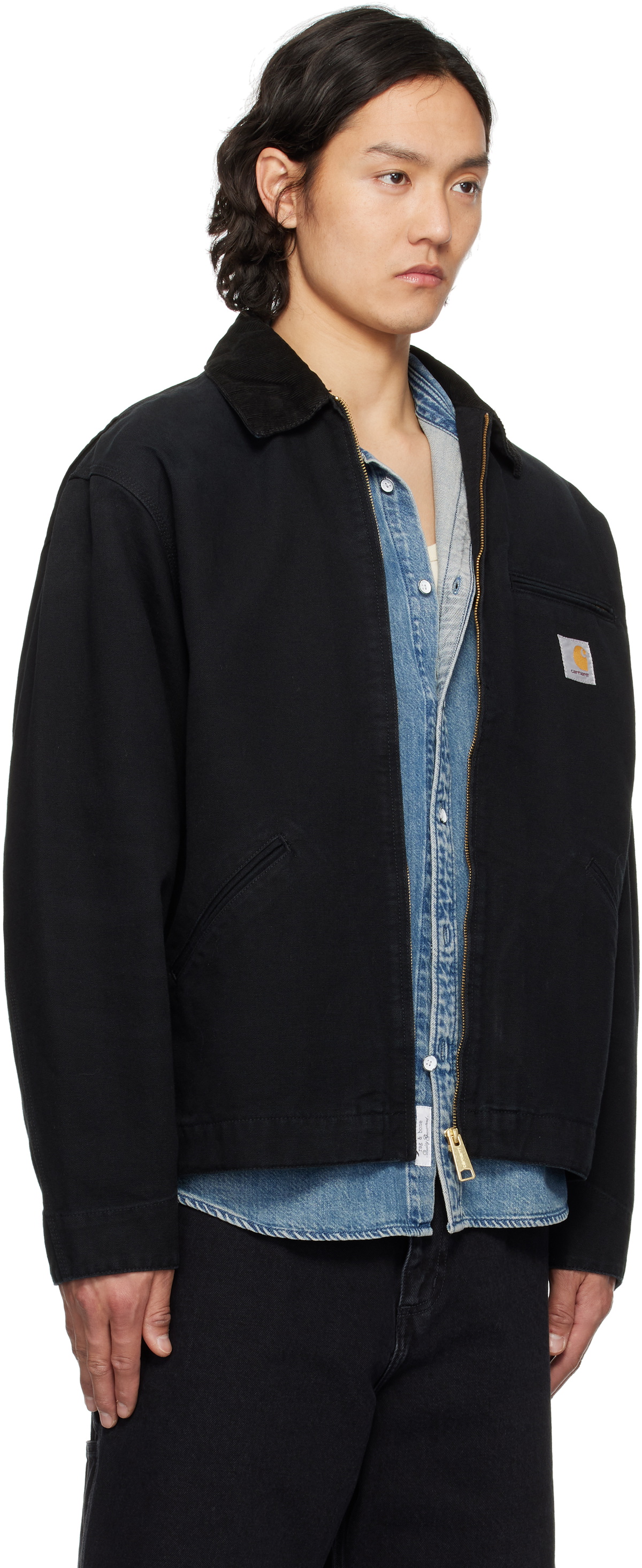 Carhartt Work In Progress Black OG Detroit Jacket Carhartt WIP