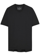 Y-3 Logo-appliquéd Jersey Running T-shirt Black