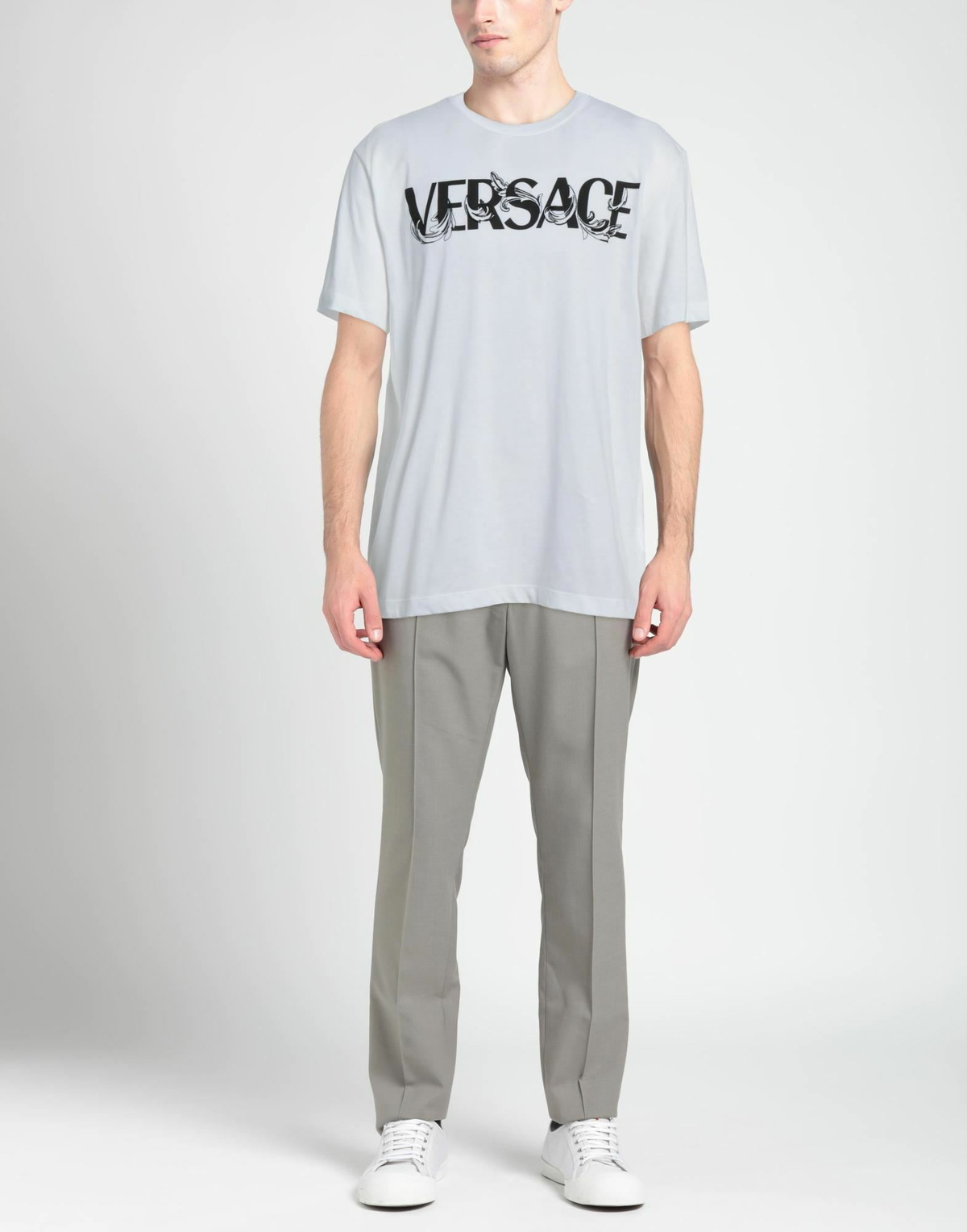 Versace Mens T-shirt in White