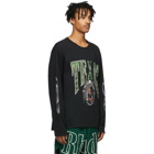 Rhude Black Texas Long Sleeve T-Shirt