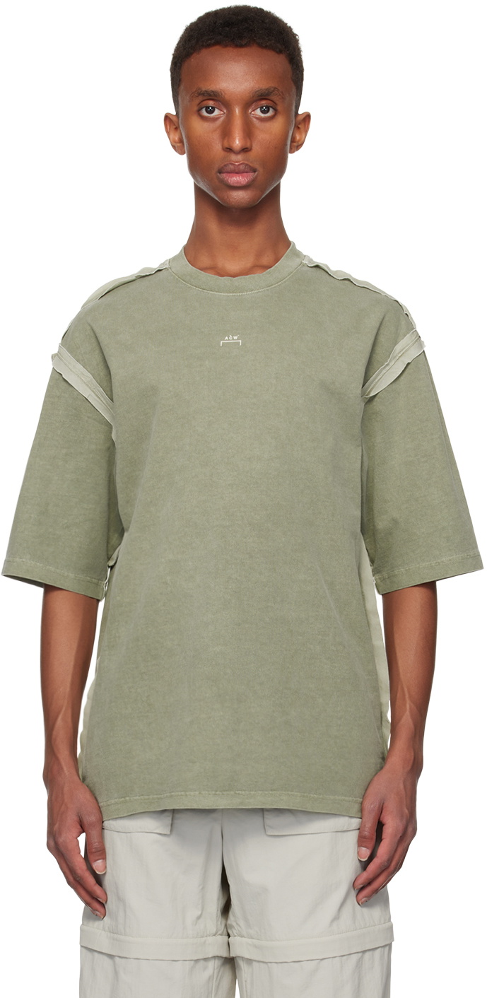 【A-COLD-WALL】GREY GREEN FACADE T-SHIRT A-COLD-WALL* Green Facade T-shirt A-Cold-Wall*