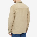 Dickies Men's Higginson Corduroy Shirt in Khaki