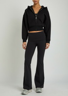 Tala Cocoon Hooded Jersey Sweatshirt Black