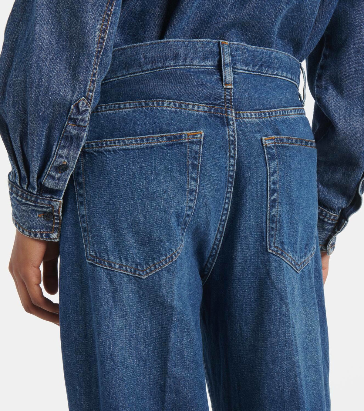 Frame Le Baggy Palazzo wide-leg jeans